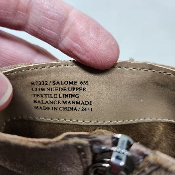 BLONDO Sadie Waterproof Suede Leather Boots 6M NWOT - Picture 11 of 13